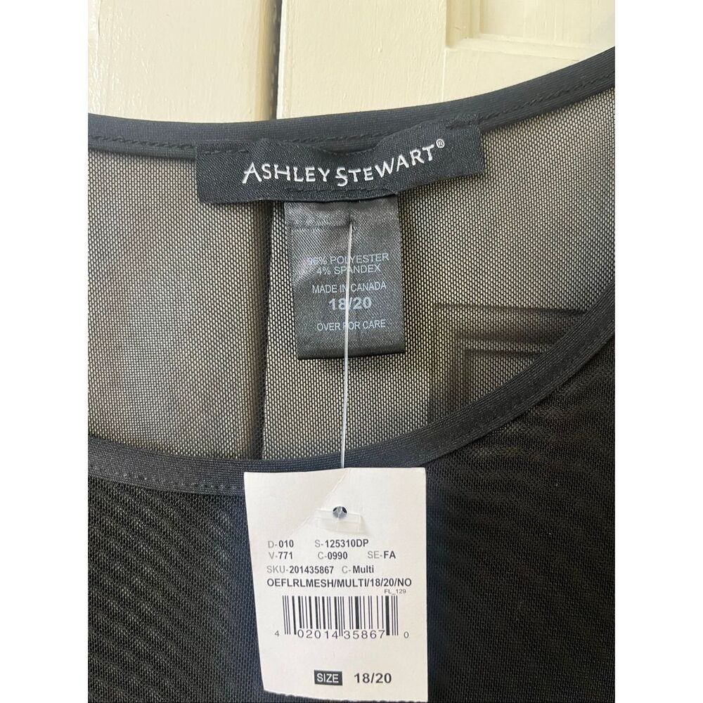 Ashley Stewart artsy boho style plus sz 18/20 NWT - Picture 4 of 4